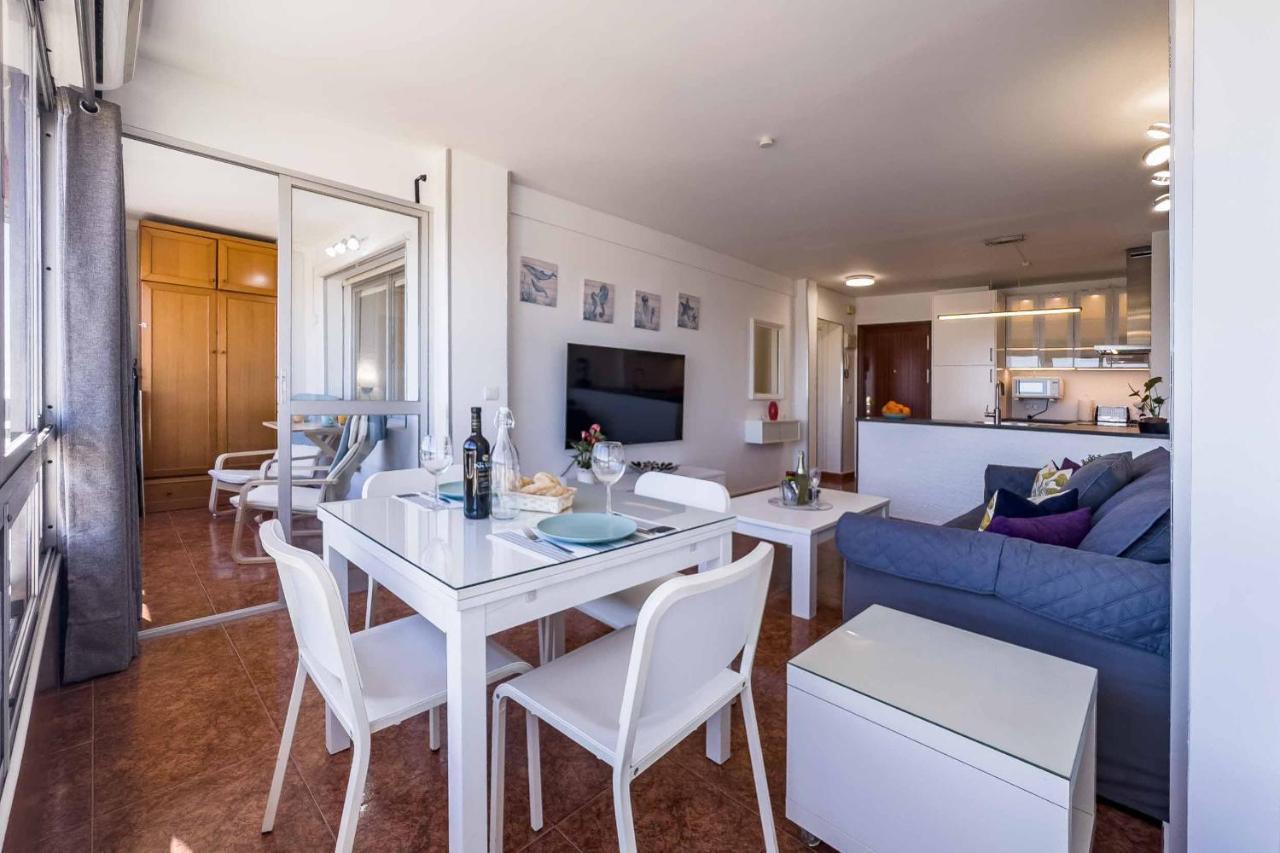 Apartamento Acogedor, Terraza, Piscina Y Mar ベナルマデナ エクステリア 写真