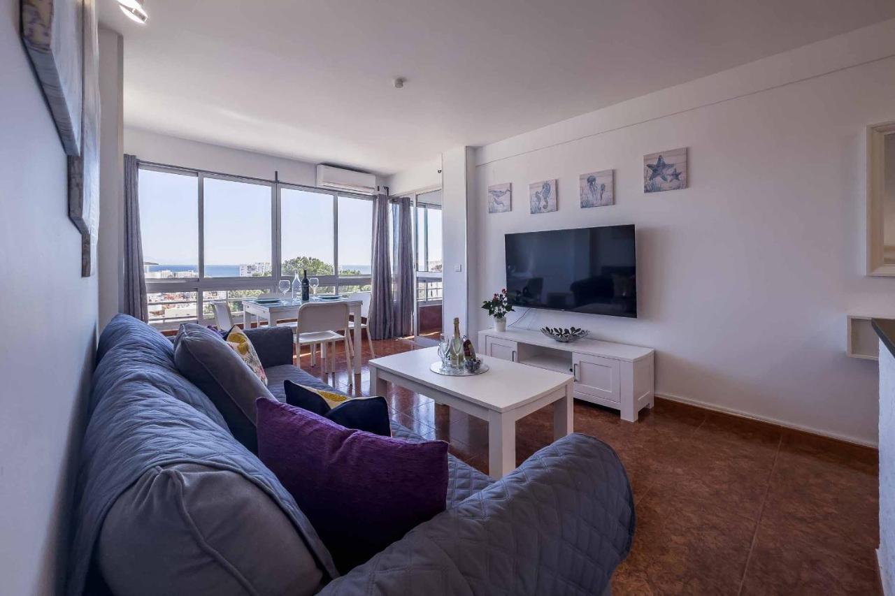 Apartamento Acogedor, Terraza, Piscina Y Mar ベナルマデナ エクステリア 写真