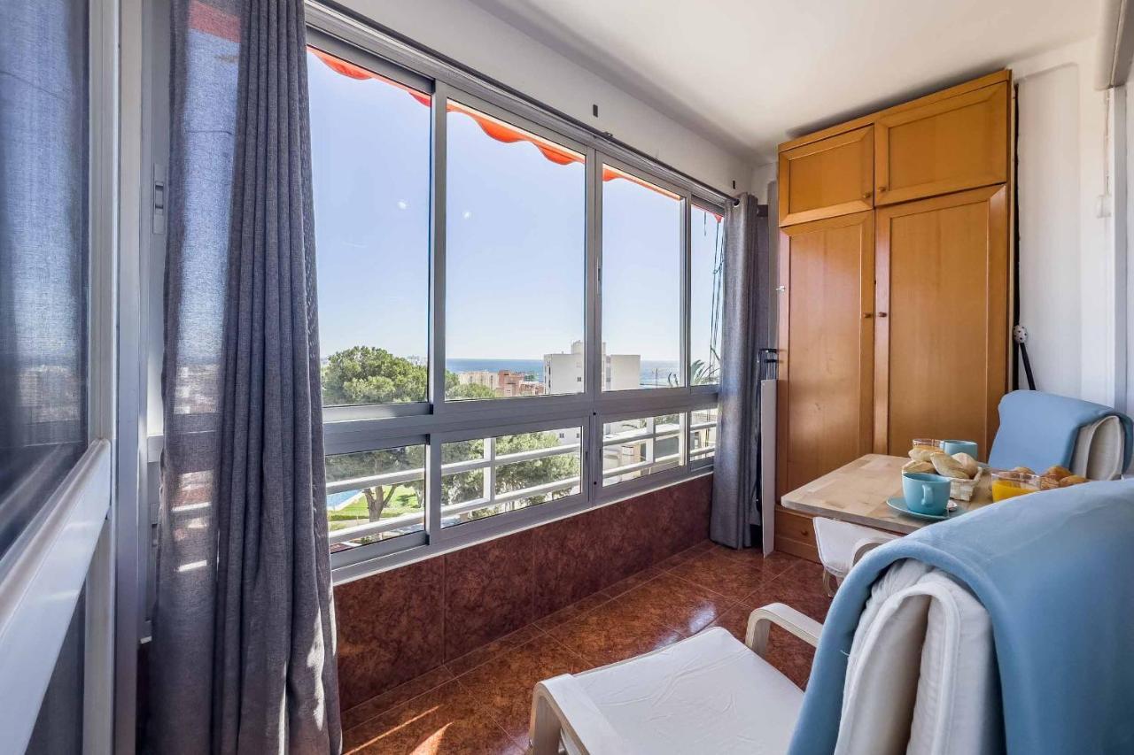 Apartamento Acogedor, Terraza, Piscina Y Mar ベナルマデナ エクステリア 写真