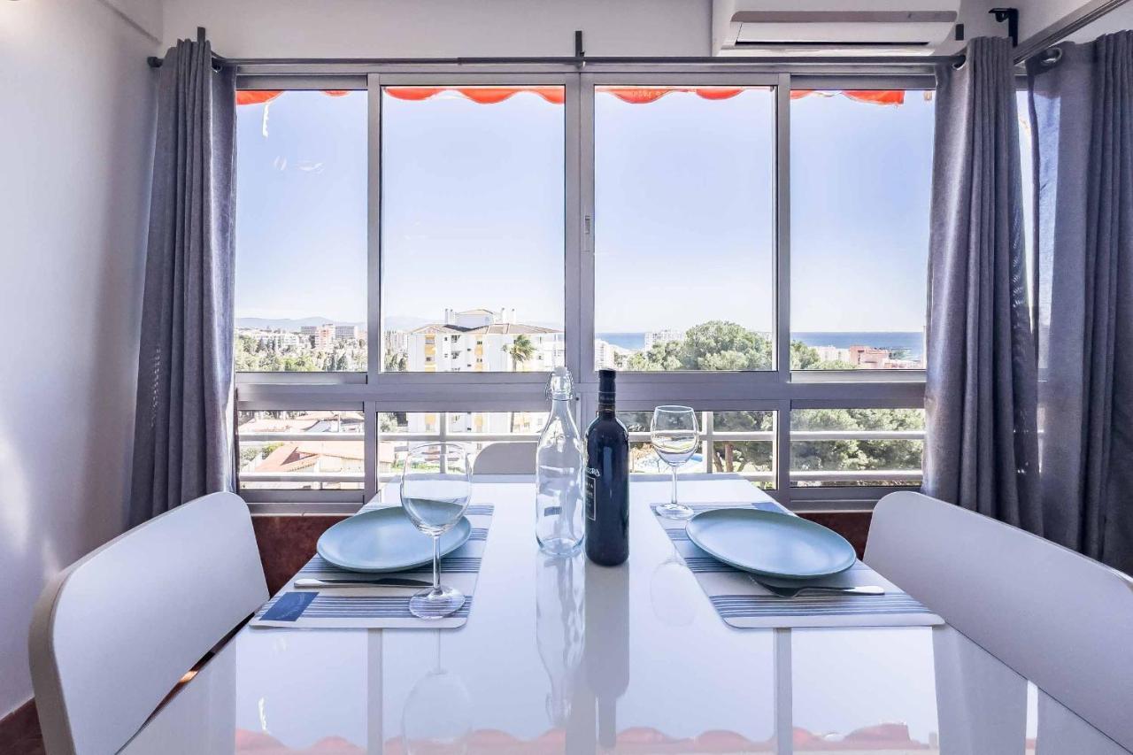 Apartamento Acogedor, Terraza, Piscina Y Mar ベナルマデナ エクステリア 写真