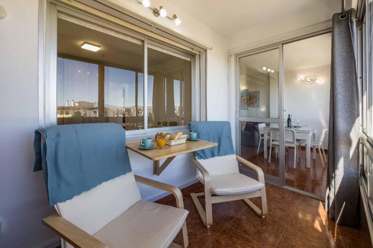 Apartamento Acogedor, Terraza, Piscina Y Mar ベナルマデナ エクステリア 写真